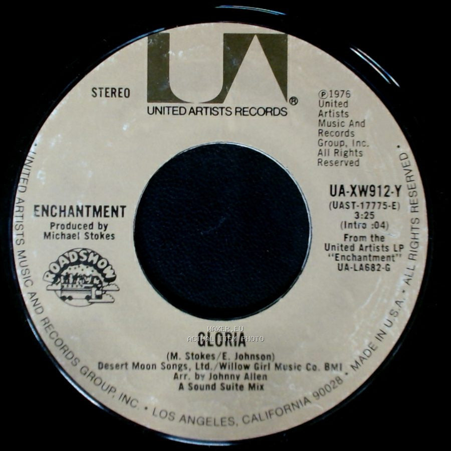 Enchantment - Dance To The Music / Gloria side B