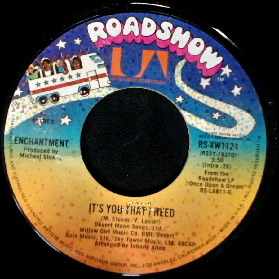 Enchantment - It's You That I Need / Sunny Shine Feeling side A