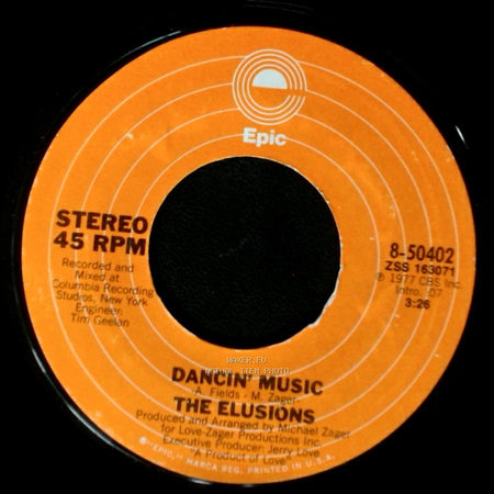 The Elusions - I'd Like To Say I Love You / Dancin' Music side B