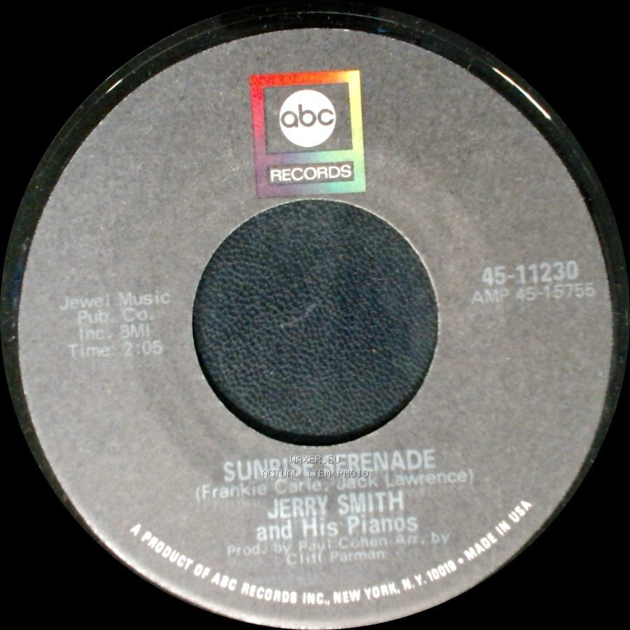Jerry Smith And His Pianos - Sweet 'n' Sassy / Sunrise Serenade side B