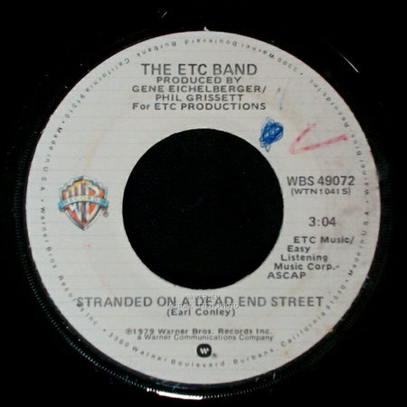 The Etc Band - Stranded On A Dead End Street / My Love side A