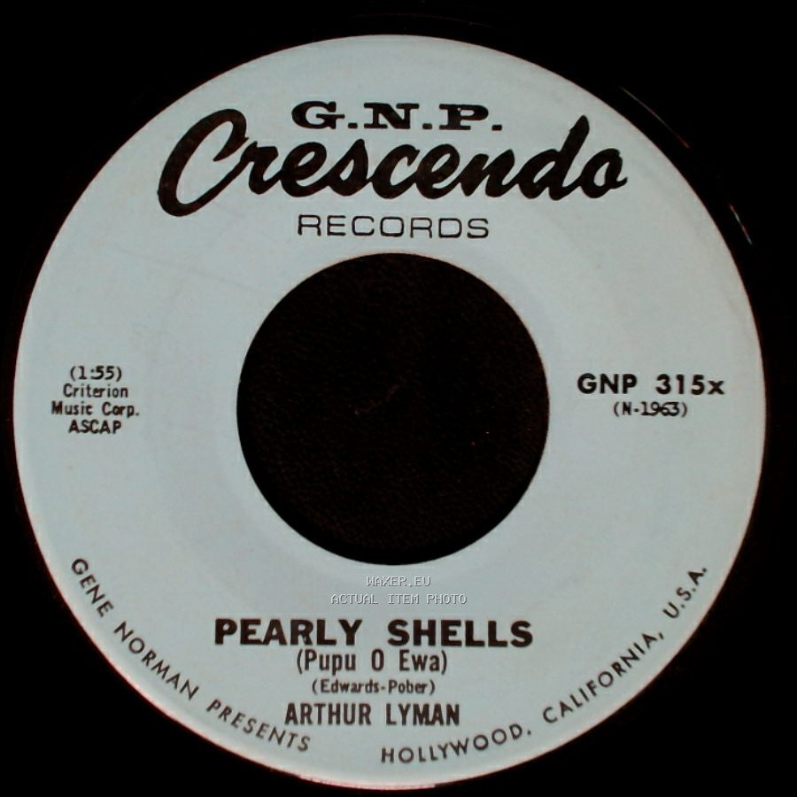 Arthur Lyman - Shangri-La / Pearly Shells (Pupu O Ewa) side B