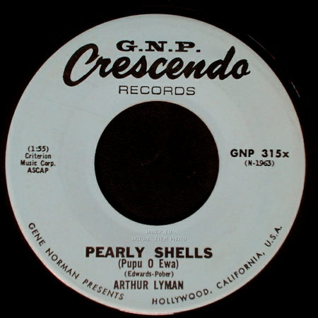 Arthur Lyman - Shangri-La / Pearly Shells (Pupu O Ewa) side B