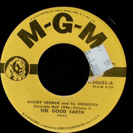 Woody Herman And His Orchestra - The Good Earth / Blowin' Up A Storm side A