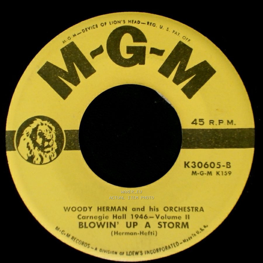 Woody Herman And His Orchestra - The Good Earth / Blowin' Up A Storm side B