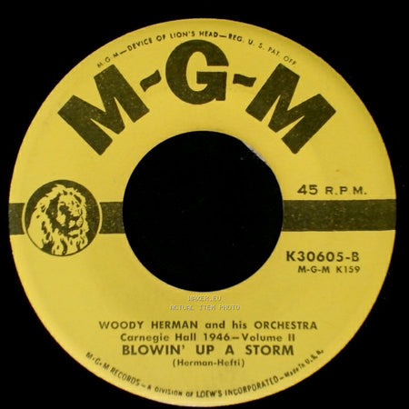 Woody Herman And His Orchestra - The Good Earth / Blowin' Up A Storm side B