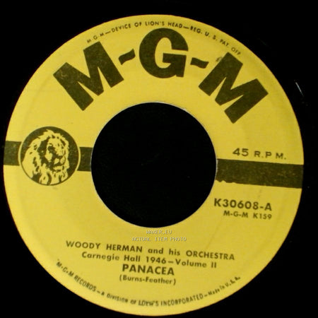 Woody Herman And His Orchestra - Panacea / Heads Up side A