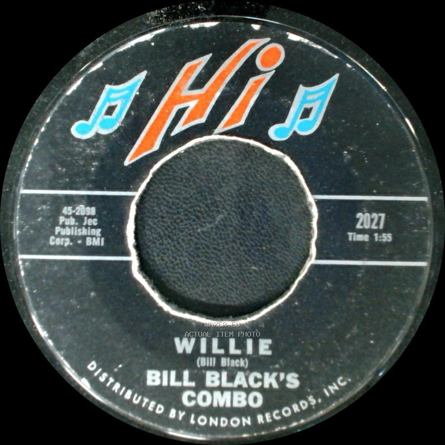 Bill Black's Combo - Willie / Blue Tango side A