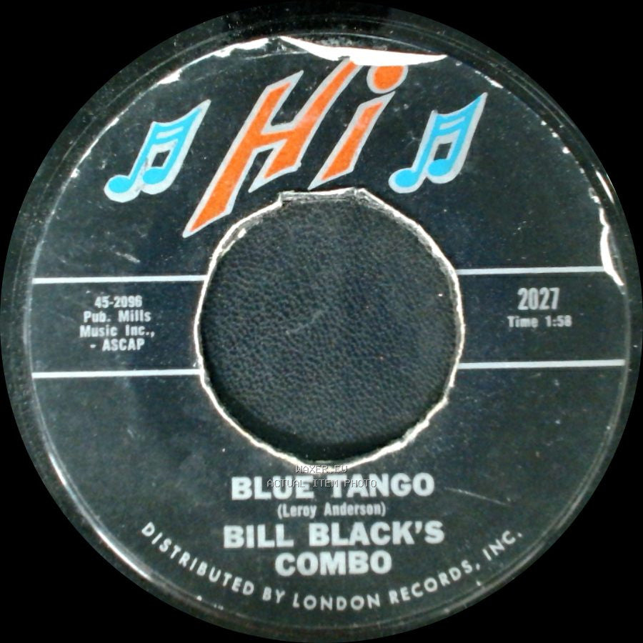 Bill Black's Combo - Willie / Blue Tango side B