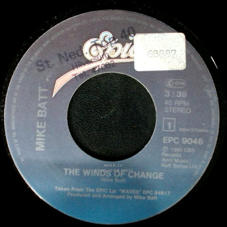 Mike Batt - The Winds Of Change / Echo Foxtrot side A