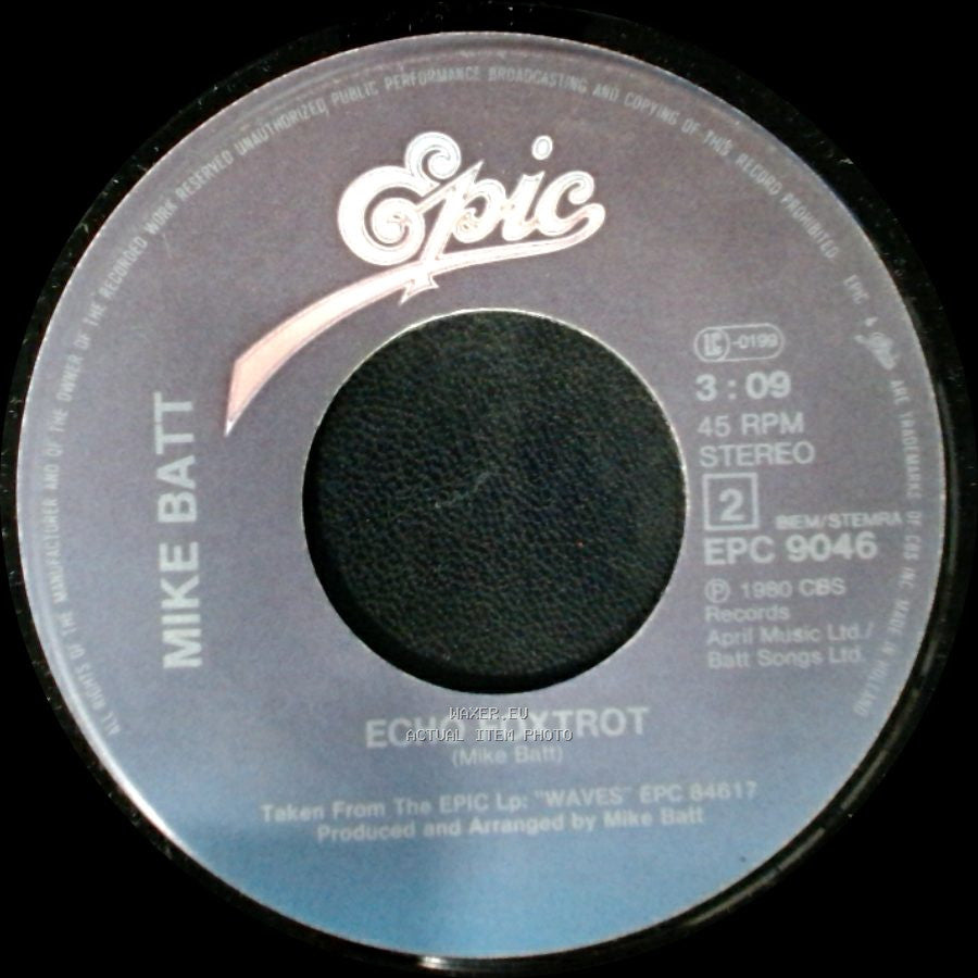 Mike Batt - The Winds Of Change / Echo Foxtrot side B