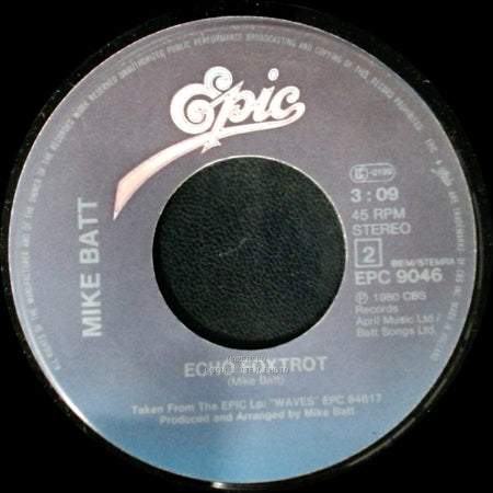 Mike Batt - The Winds Of Change / Echo Foxtrot side B