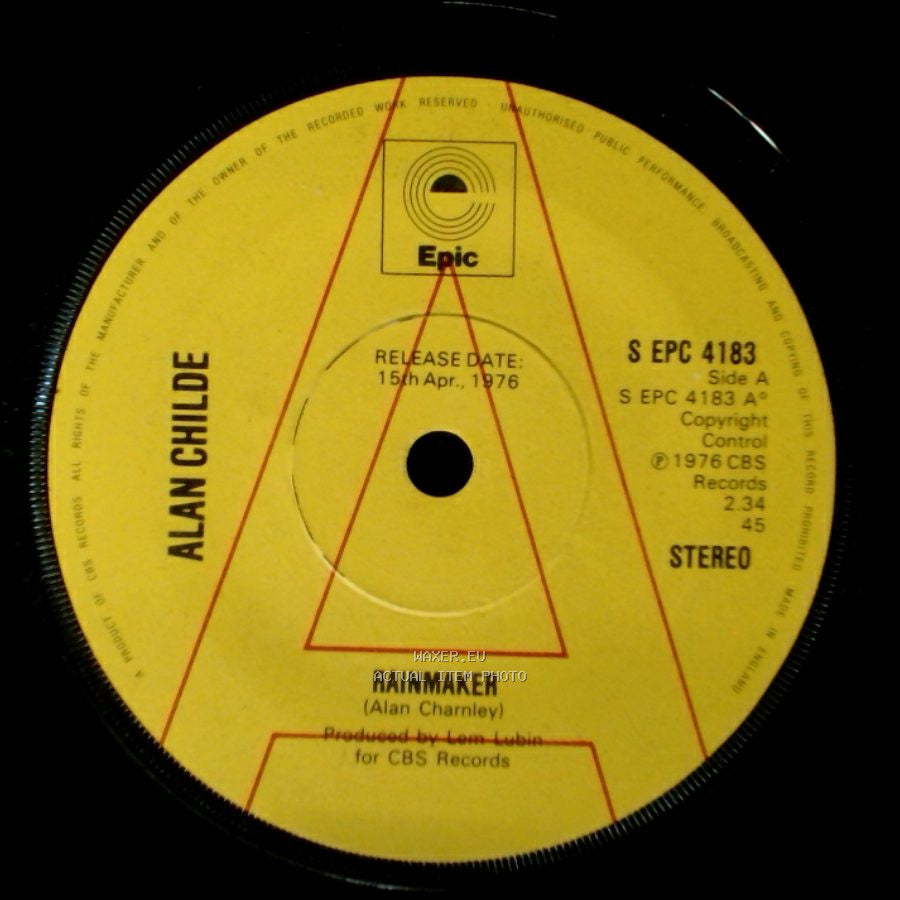 Alan Childe - Rainmaker / Mind Blowing Love (Alan Chambley) side A