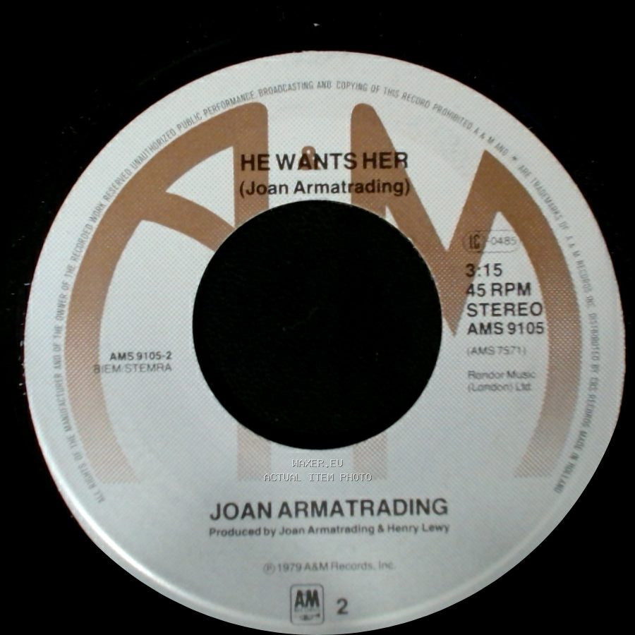 Joan Armatrading - He Wants Her / Simon side A
