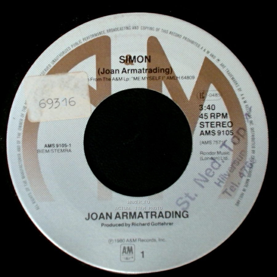 Joan Armatrading - He Wants Her / Simon side B