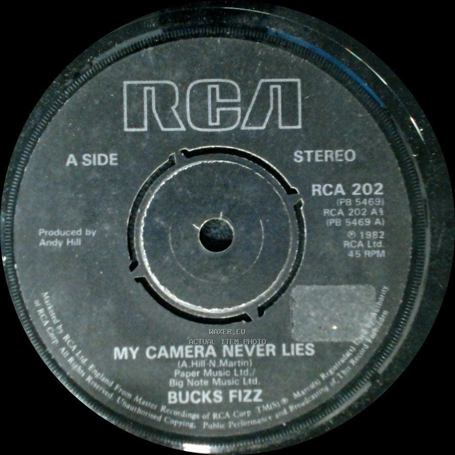 Bucks Fizz - My Camera Never Lies / What Am I Gonna Do side A