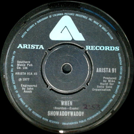 Showaddywaddy - Superstar / When side B