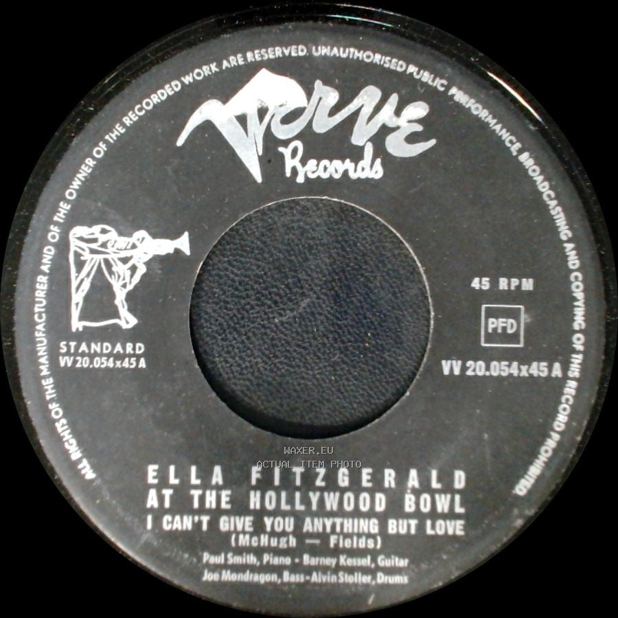 Ella Fitzgerald - I Can't Give You Anything But Love / Airmail Special side A