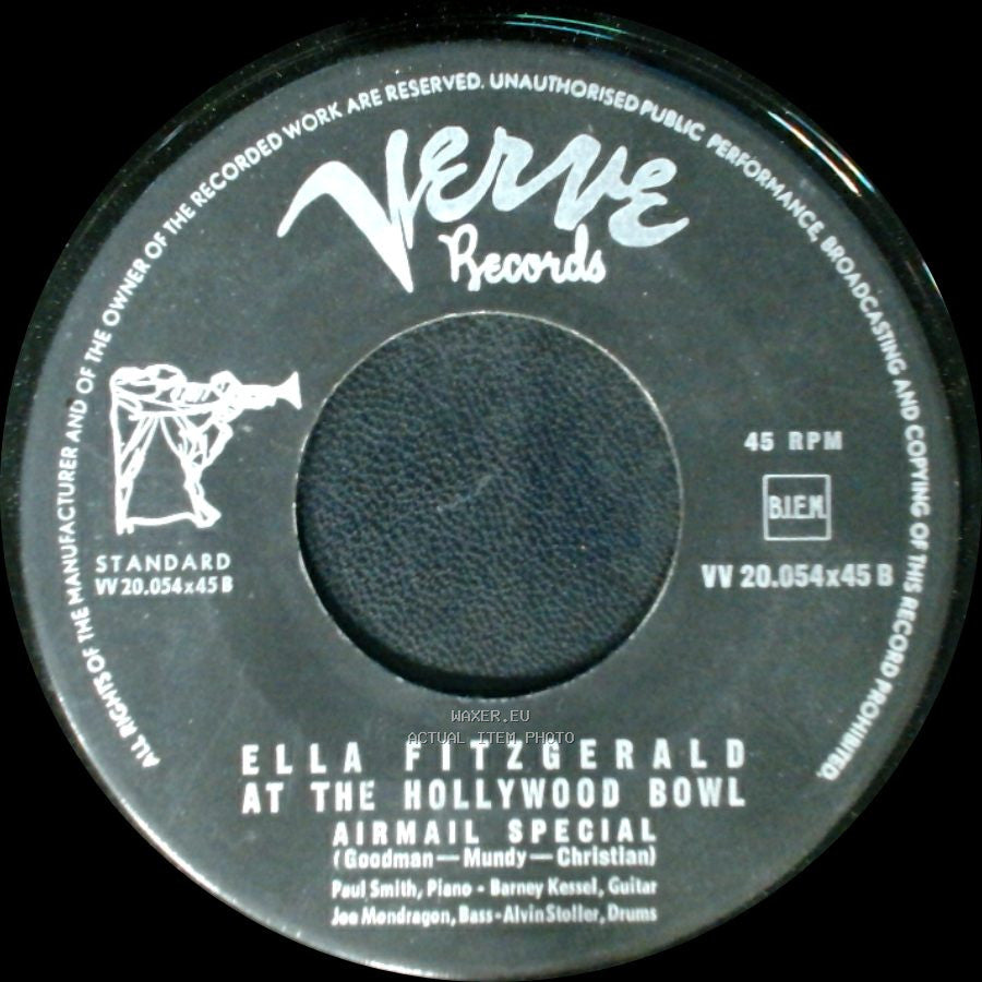 Ella Fitzgerald - I Can't Give You Anything But Love / Airmail Special side B