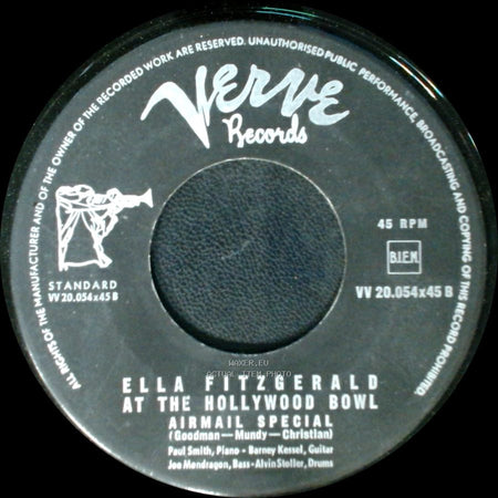 Ella Fitzgerald - I Can't Give You Anything But Love / Airmail Special side B