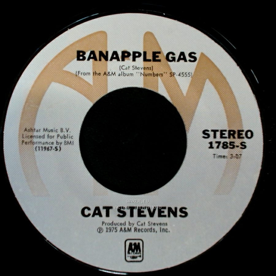 Cat Stevens - Banapple Gas / Ghost Town side A
