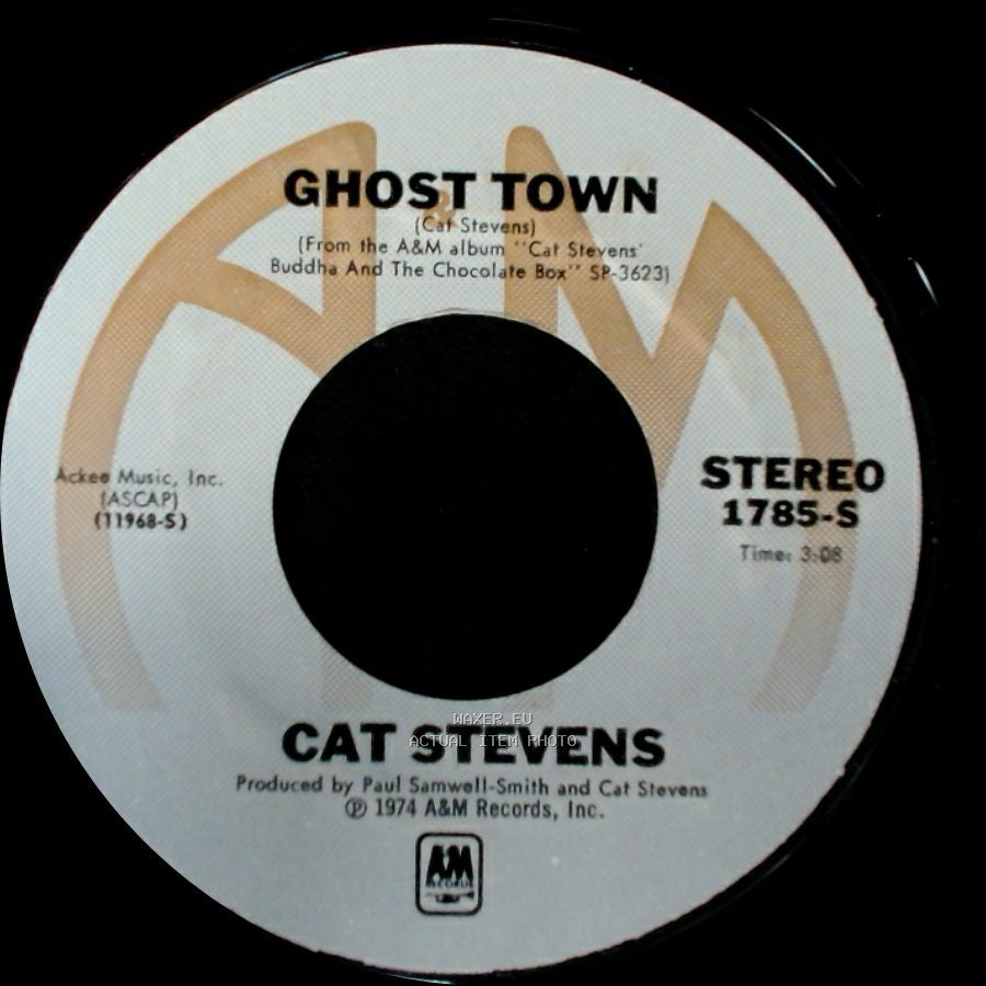 Cat Stevens - Banapple Gas / Ghost Town side B