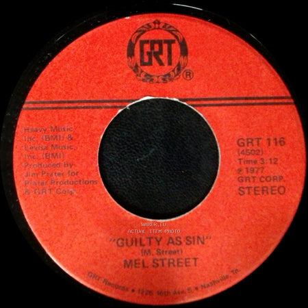 Mel Street - Rodeo Bum / Guilty As Sin side B