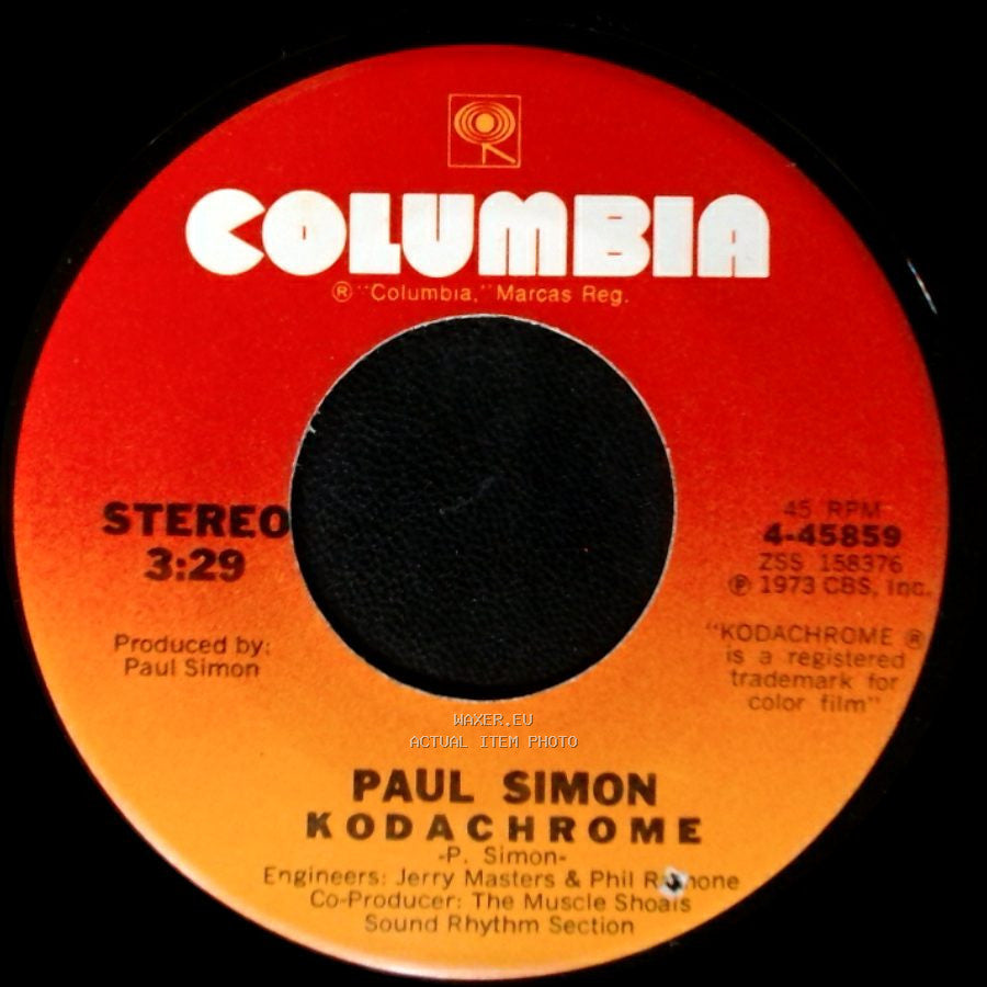 Paul Simon - Tenderness / Kodachrome side B