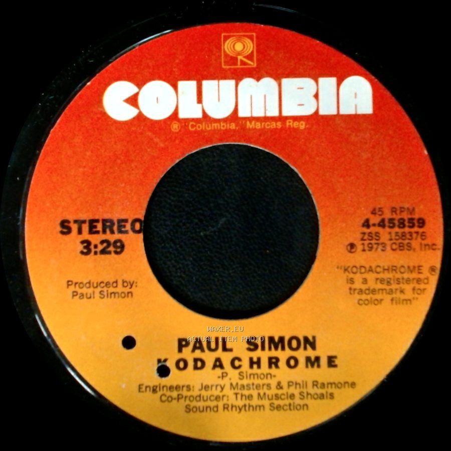 Paul Simon - Tenderness / Kodachrome side B