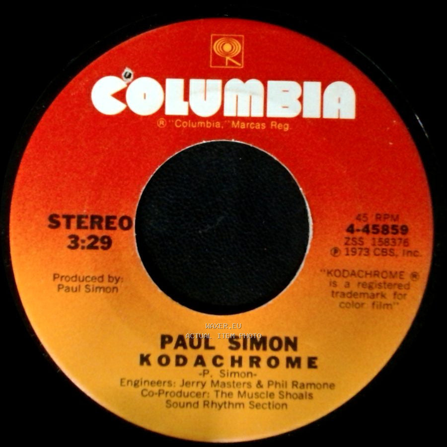 Paul Simon - Tenderness / Kodachrome side A