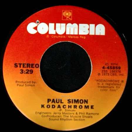 Paul Simon - Tenderness / Kodachrome side A