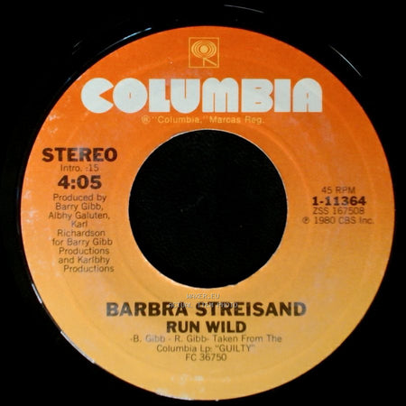 Barbra Streisand - Run Wild / Woman In Love side A