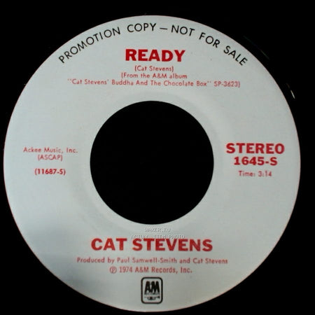 Cat Stevens - Ready / Ready side A