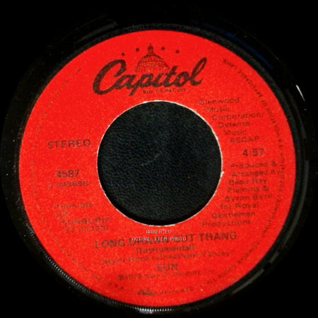 Sun - Sun Is Here / Long Drawn Out Thang (Instrumental) side B