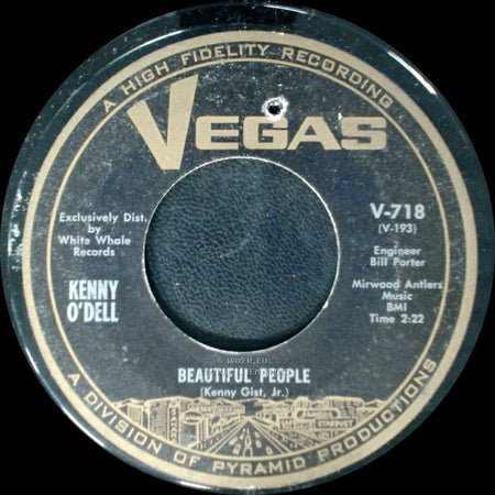 Kenny O'dell - Beautiful People / Flower Girl side A