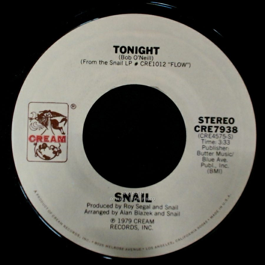 Snail - Tonight / Forever side A