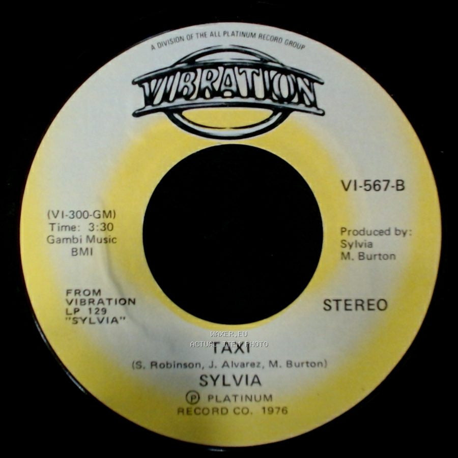 Sylvia - Taxi / L. A. Sunshine side A
