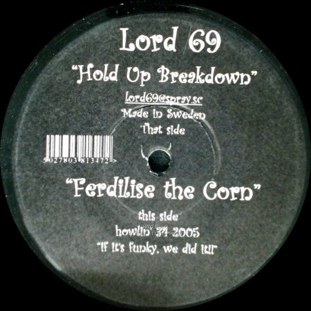 Lord 69 - Unknown Title A / Hold Up Breakdown side B