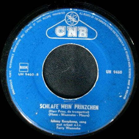 Johnny Kraaykamp - Schlafe Mein Prinzchen / Milord, Uw Bad Staat Klaar side A