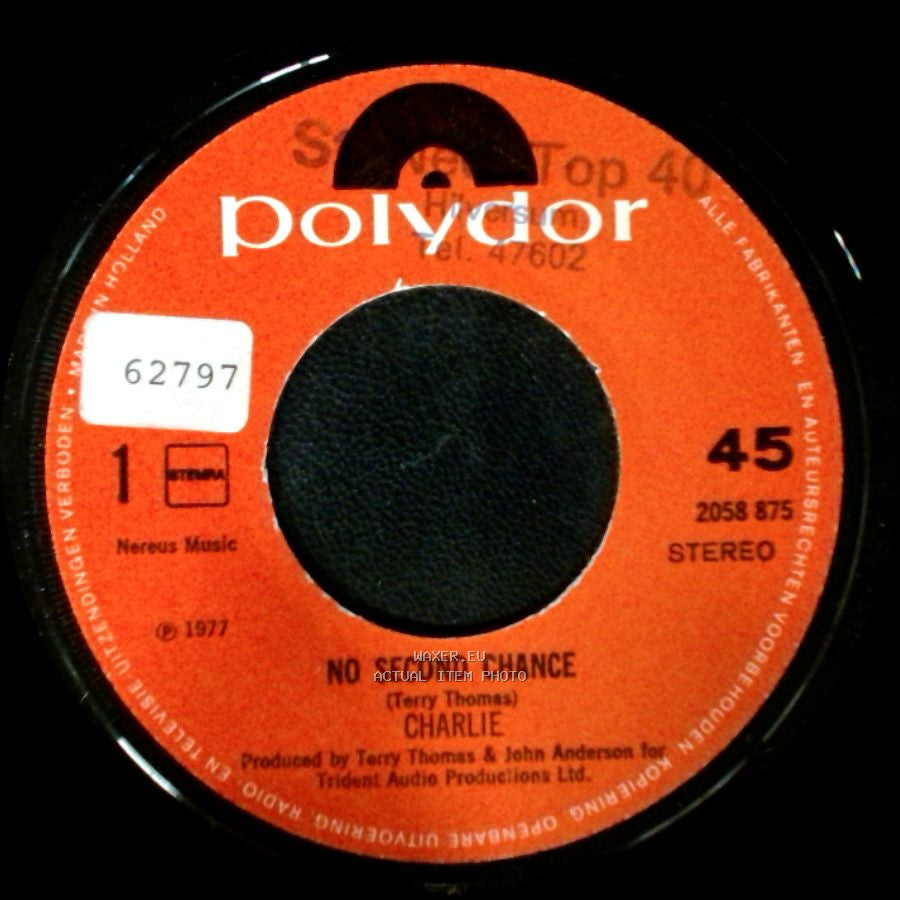 Charlie - Guitar Hero / No Second Chance side B