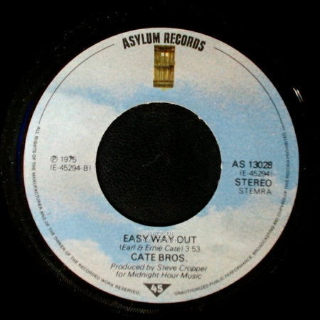 Cate Bros. / Union Man - Easy Way Out / Cate Bros. (Lead & Ernie Cale - Steve Cropper) 4 48 side A