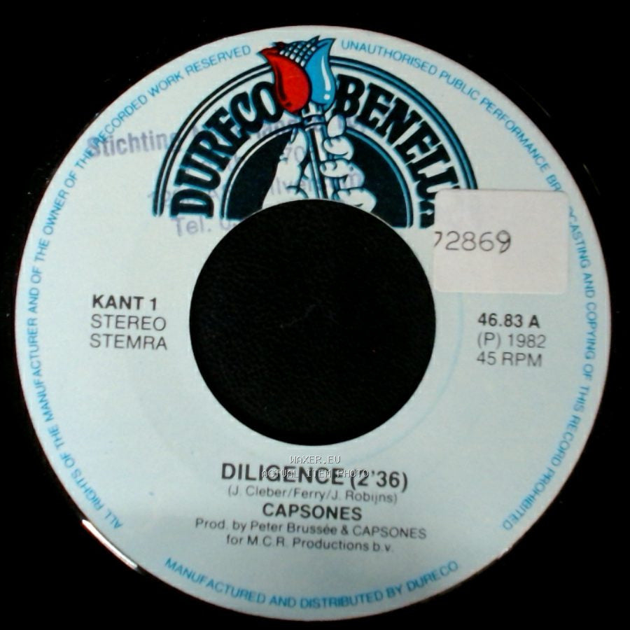 Capsones - Diligence (2'36) / The Rag (2'28) side A