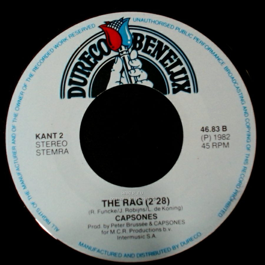 Capsones - Diligence (2'36) / The Rag (2'28) side B