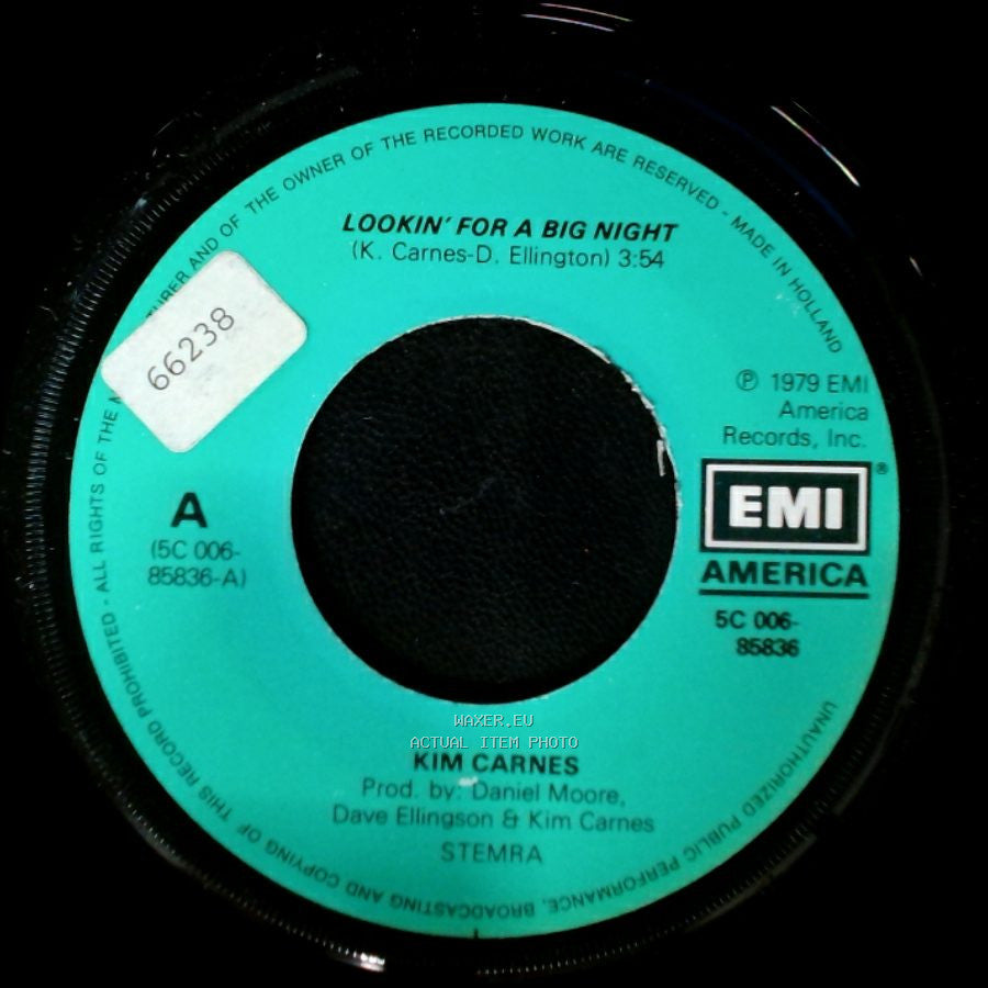 Kim Carnes - Lookin' For A Big Night / It Hurts So Bad side A