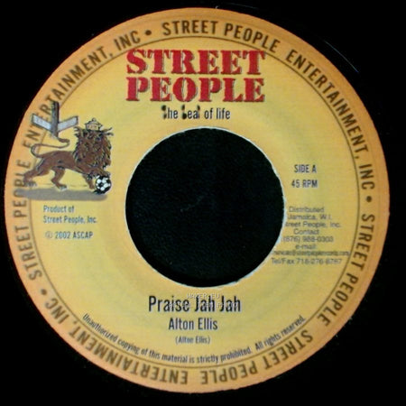 Alton Ellis / Tony Rebel - Praise Jah Jah / Ups And Down side A