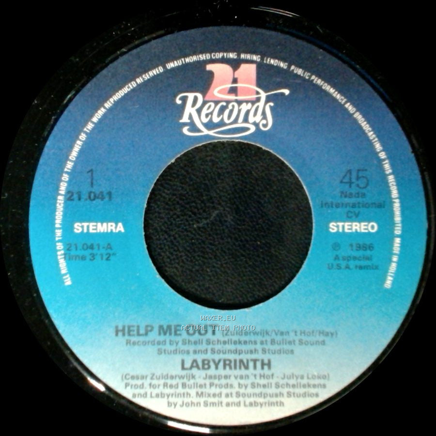 Labyrinth - Help Me Out / Grimace side A