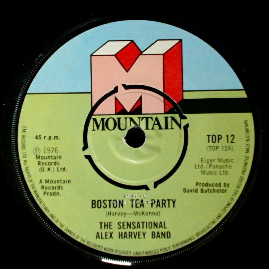 The Sensational Alex Harvey Band - Sultan's Choice / Boston Tea Party side B