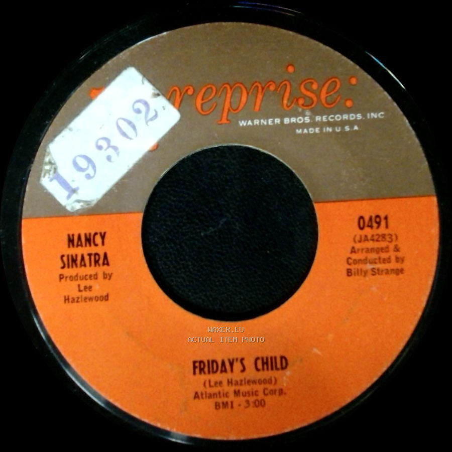 Nancy Sinatra - Hutchinson Jail / Friday's Child side B