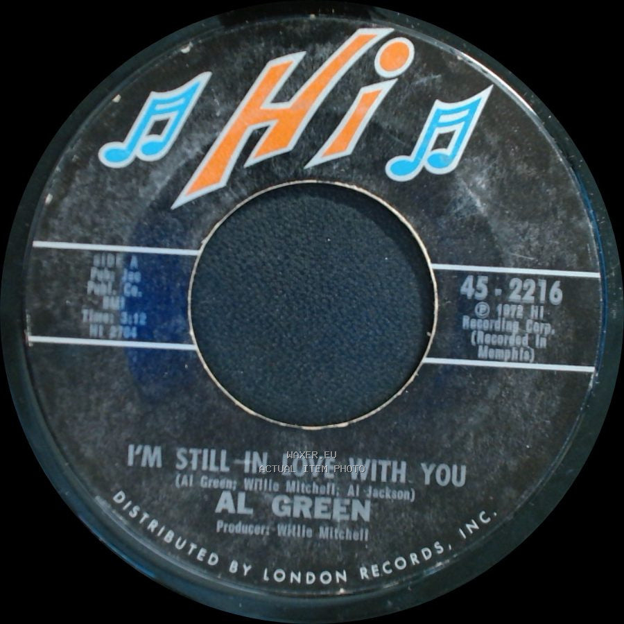 Al Green - I'm Still In Love With You / Old Time Lovin' side A