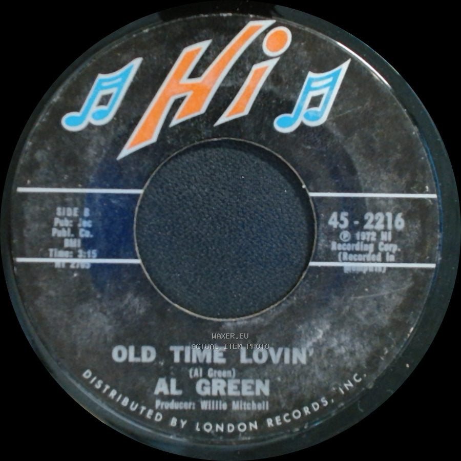 Al Green - I'm Still In Love With You / Old Time Lovin' side B